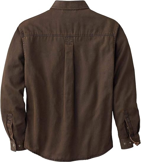 Legendary Whitetails Journeyman Shirt Jacket, Flannel Lined Shacket for Men, Water-Resistant Coat Rugged Fall Clothing