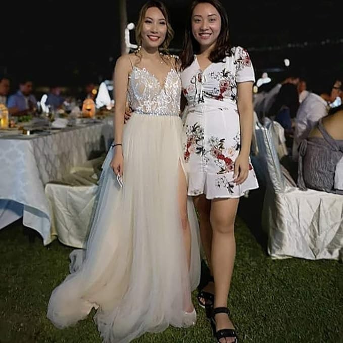 EllieHouse Adult Split Long Floor Prom Party Evening Tulle Skirt P61