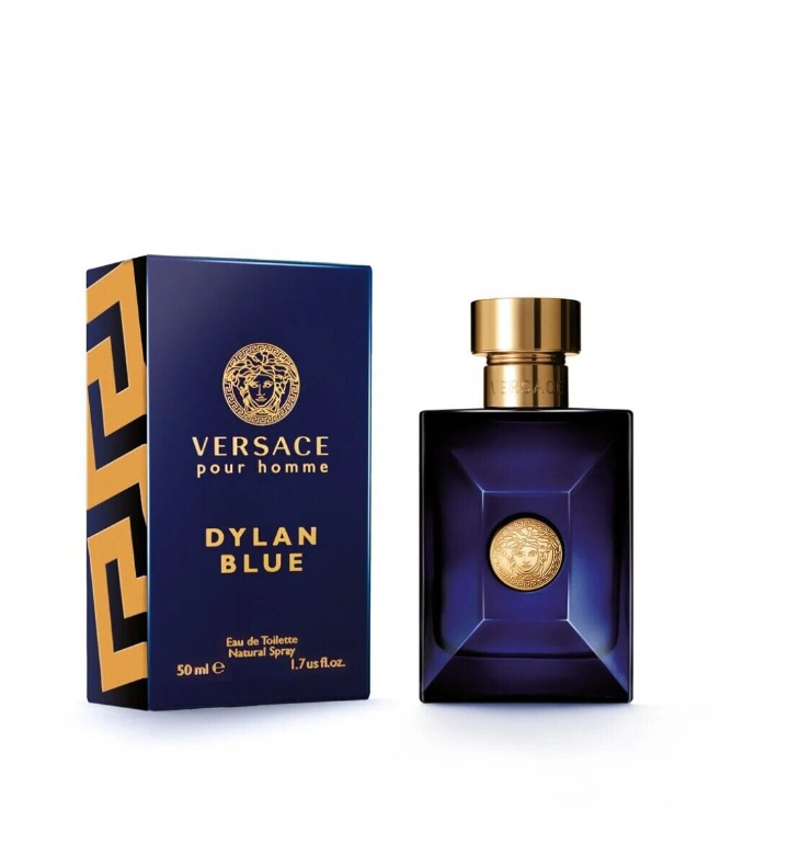 Versace Pour Homme Dylan Blue by Versace 3.4Oz EDT Cologne for Men New In Box